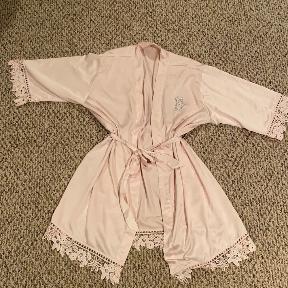 Silk robe